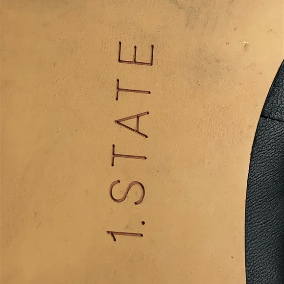 🎉1 State Black Studded Loafers - Picture 7 of 9